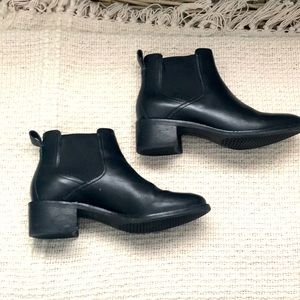 Cole Haan Women’s Black, Leather Boots